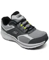 Skechers Men's Go Run Consistent 2.0 Wide-width Running Sneakers From Finish Line In Gray,black
