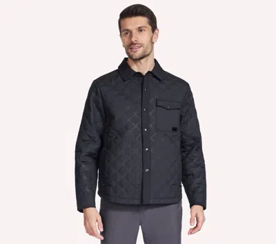 Skechers Men's Go Shield Cozy Fit Altitude Bonded Jacket In Animal Print