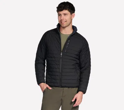Skechers Men's Go Shield Cozy Fit Altitude Reversible Jacket In Multi