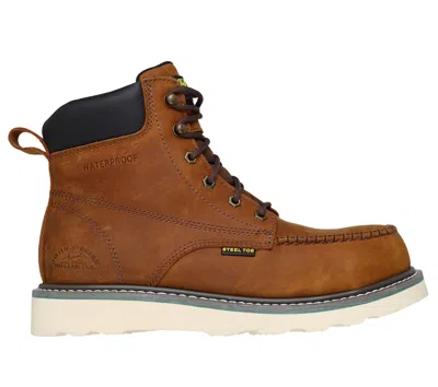 Skechers Men's John Deere Waterproof: Kadmiel - Rockworth Boots In Brown