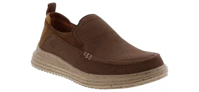 Skechers Men's Proven Slip-on Shoes In Brown