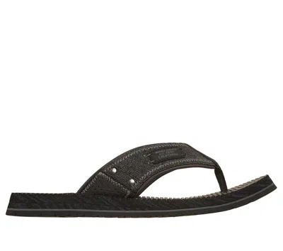 Skechers Men's Quill - Seaside Sandals In Black