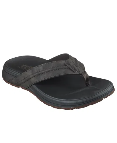 Skechers Men's Relaxed Fit- Patino In Chocolate