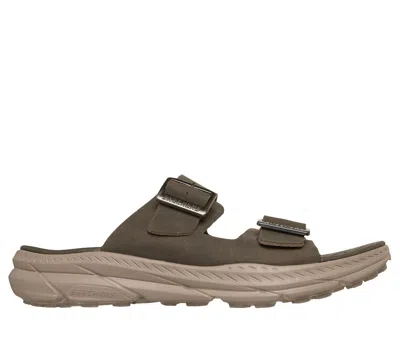 Skechers Men's Relaxed Fit: Delano Sd - Portman Sandals In Brown