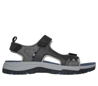 Skechers Men's Relaxed Fit: Prewitt - Rigdon Sandals In Gray
