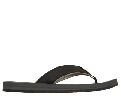 Skechers Men's Relaxed Fit: Quill - Board View Sandals In Black