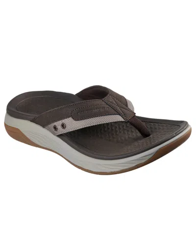 Skechers Men's Relaxed Fit: Silva In Brown