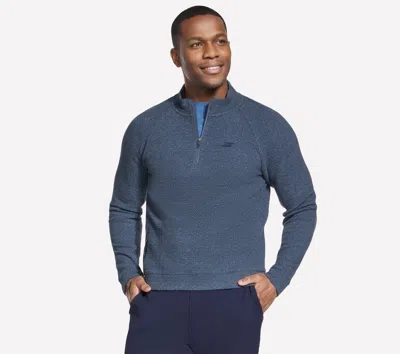 Skechers Men's Skechcloud Lounge 1/4 Zip Top In Multi