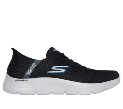 Skechers Men's  Slip-ins: Go Walk Flex - Hands Up In Black/ Gray