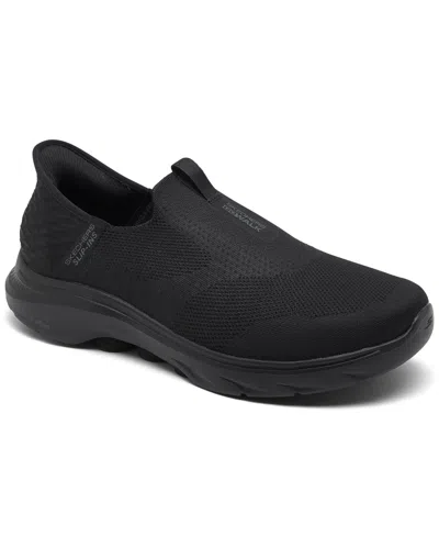 Skechers Men's Slip-ins- Go Walk 7 In Black