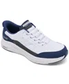 Skechers Men's Slip-ins: Contour Foam In White,navy