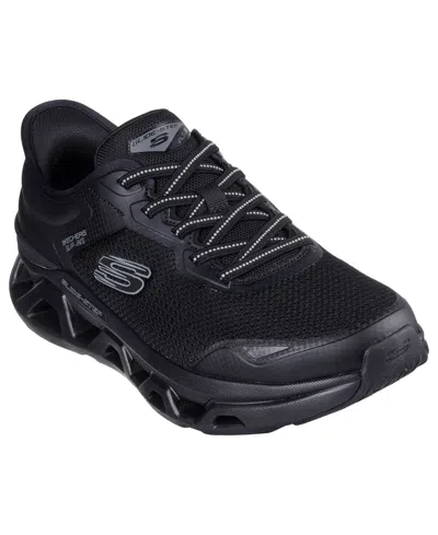 Skechers Men's Slip-ins: Glide-step Altus Turn Out Running Sneakers From Finish Line In Black