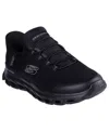 Skechers Arch Fit Sr- Ringstap Mens Steel Toe Slip Resistant Work And Safety Shoes In Black