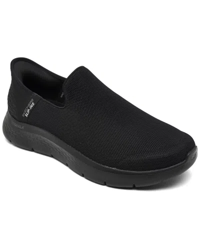 Skechers Men's Slip-ins Go Walk Flex In Black