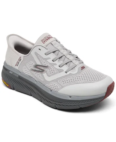 Skechers Men's Slip-ins: Max Cushioning Premier 2.0 Memory Foam Running Sneakers From Finish Line In Gray