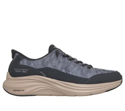Skechers Men's Slip-ins: Contour Foam - Cozy Fit Camopost Sneaker In Blue