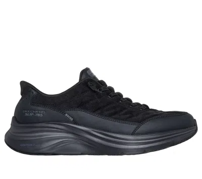 Skechers Contour Foam Cozy Fit Hands Free Slip-in In Black