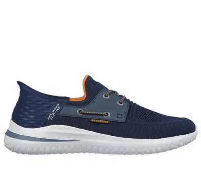 Skechers Men's Slip-ins: Delson 3.0 - Roth Shoes In Blue