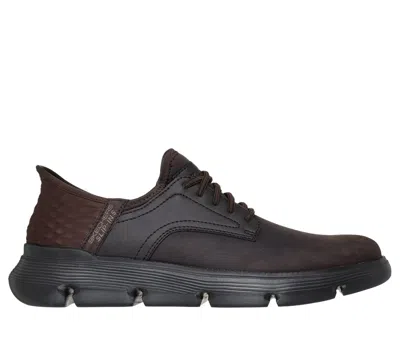 Skechers Men's Slip-ins: Garza - Gervin Slip-on Shoes In Brown
