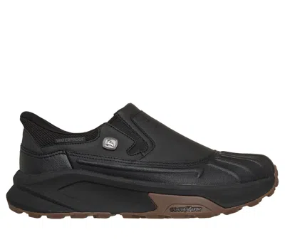 Skechers Men's Slip-ins John Deere Waterproof Relaxed Fit: Knox - Brando Boots In Black