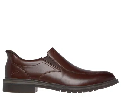 Skechers Men's Slip-ins: Raven - Octavius Slip-on Shoes In Brown