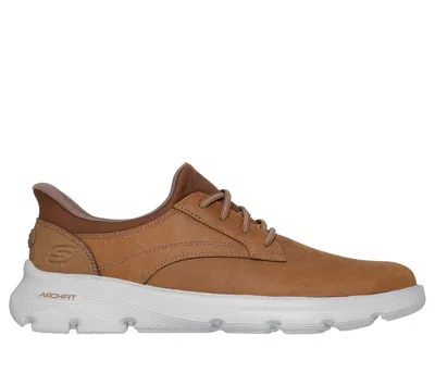 Skechers Men's Slip-ins Relaxed Fit: Arch Fit Garza - Langston Shoes In Brown