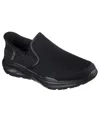 Skechers Extra Wide Width Relaxed Fit Equalizer 6.0 Derikk Slipon In Black