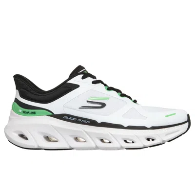 Skechers Men's Slip-ins Relaxed Fit: Glide-step - Opportune Day Hands Free Slip-ins Sneaker In White