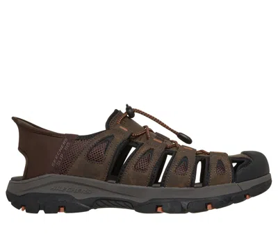 Skechers Men's Slip-ins Relaxed Fit: Tresmen - Norvick Sandals In Brown