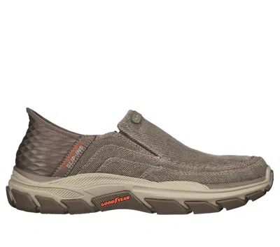 Skechers Men's Slip-ins Rf: Respected - Holmgren Slip-on Shoes In Brown