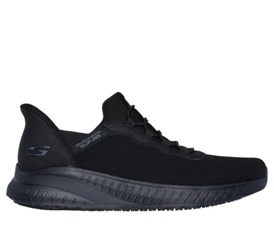 Skechers Men's Slip-ins Work: Squad Chaos Sr - Stivig Slip-on Shoes In Black