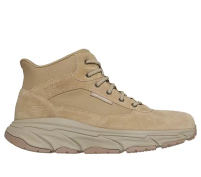 Skechers Men's Slip-ins Work Waterproof Slip-resistant: D'lux Journey - Duross Boots In Brown