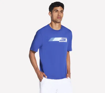 Skechers Men's Speedster T-shirt In Blue