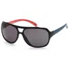 Skechers Men's 53 Mm Matte Black Sunglasses In Black