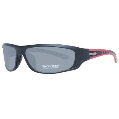 Skechers Men's Sunglasses  Se9068 6102a Gbby2 In Black
