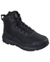 Skechers Men's Terradraft Tactical Zip Mesh Work Boots From Finish Line In Multi