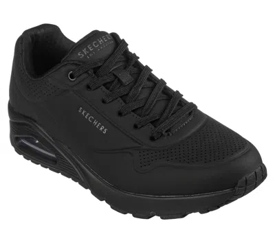 Skechers Men's Uno Stand On Air Sneakers In Black
