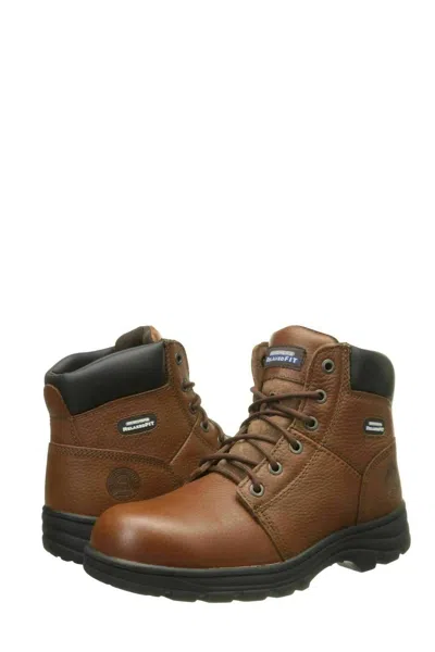 Skechers Men's Workshire St Ankle Boot - Extra Wide Width In Brown