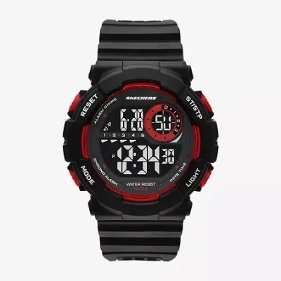 Skechers Mens Black Strap Watch Sr1172