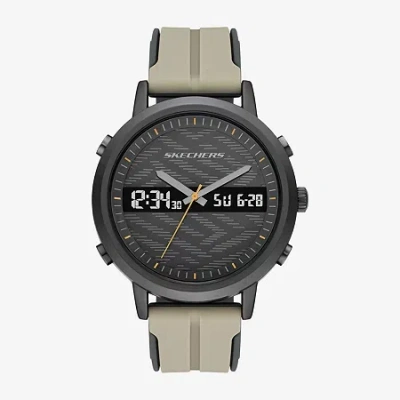 Skechers Mens Gray Strap Watch Sr5267