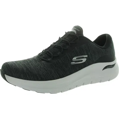 Skechers Mens Laceless Man Made Casual And Fashion Sneakers In Multi