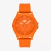 Skechers Mens Orange Strap Watch Sr5257 In Yellow