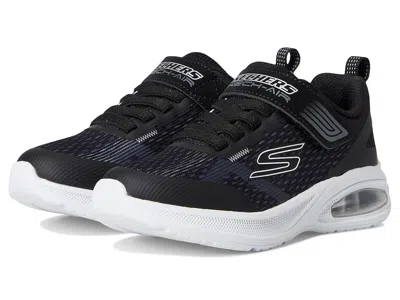 Skechers Microspec Max Advance-squad-p 404105l (little Kid/big Kid) Boys Shoes Black : 1.5 Little Kid M, Synt