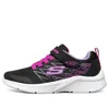 Skechers Microspec Wear-resistant Non-slip Low Tops Big Boys Black