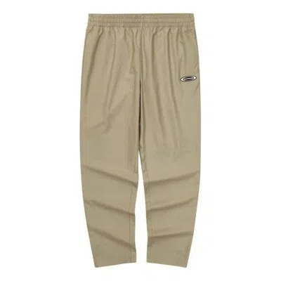 Skechers Mid-waist Casual Straight-leg Pants 'tan' In Neutral