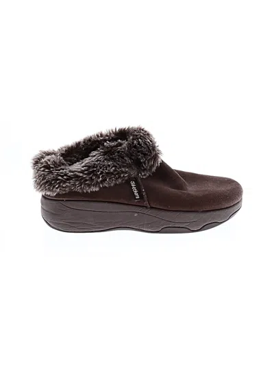 Pre-owned Skechers Mule/clog In Brown