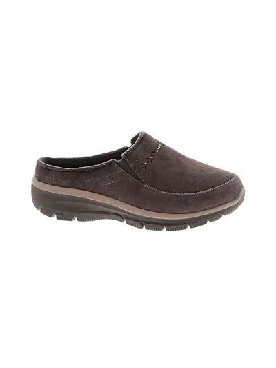 Pre-owned Skechers Mule/clog In Brown