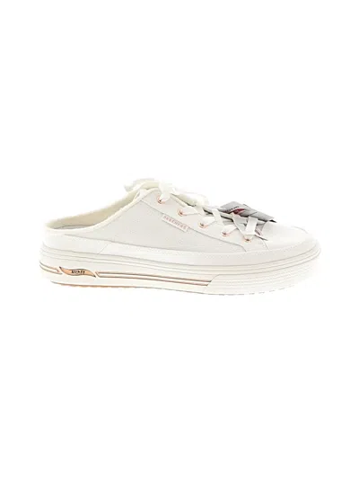Pre-owned Skechers Mule/clog In White