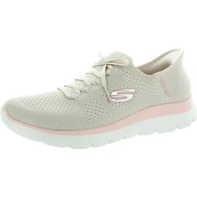 Skechers New Daily Womens Laceless Knit Running & Training Shoes In Multi