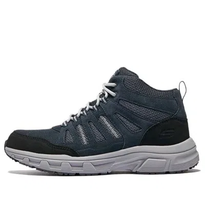 Skechers Oak Canyon Boots 'blue Grey' In Gray